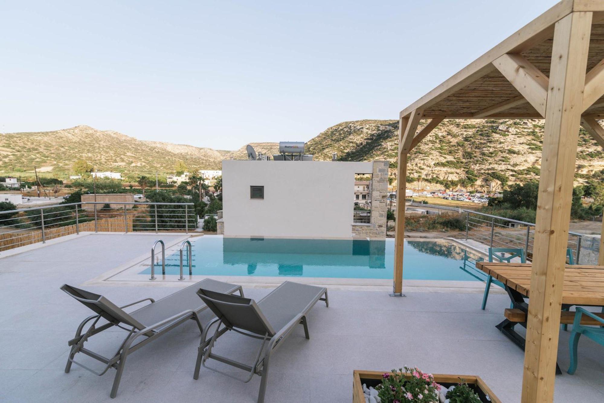 Luxury Villas Ammos In Style Matala Extérieur photo