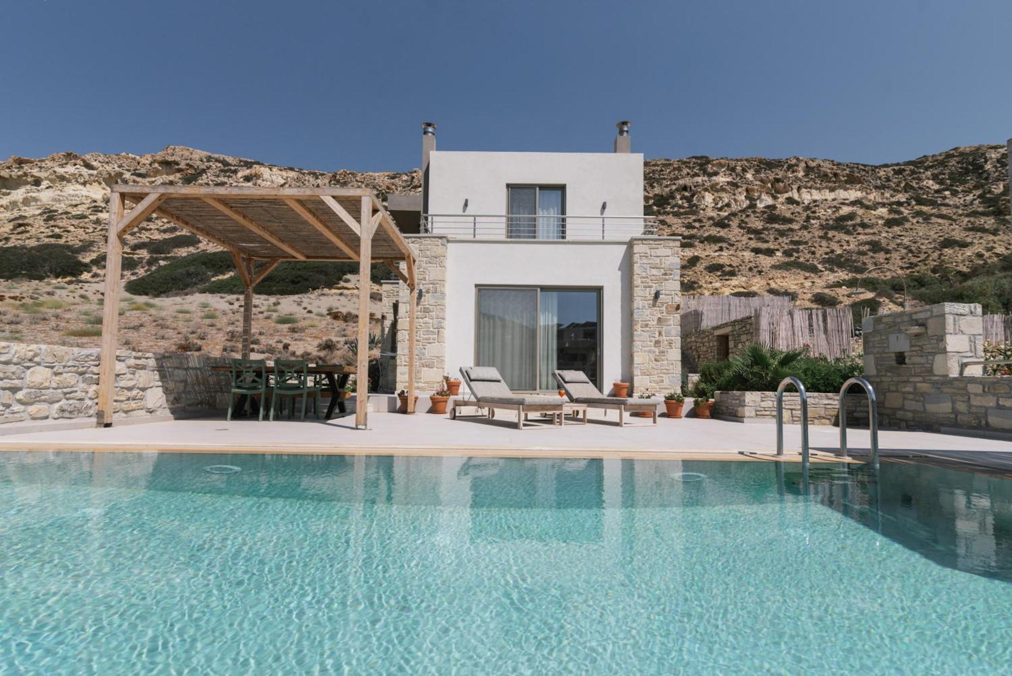 Luxury Villas Ammos In Style Matala Extérieur photo