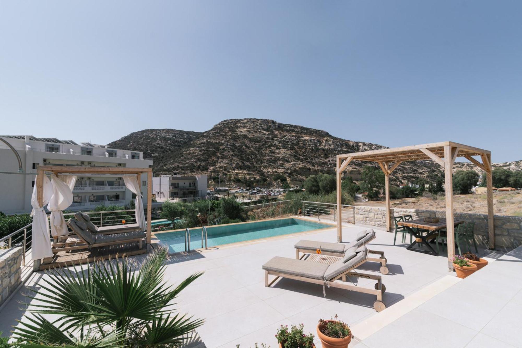 Luxury Villas Ammos In Style Matala Extérieur photo
