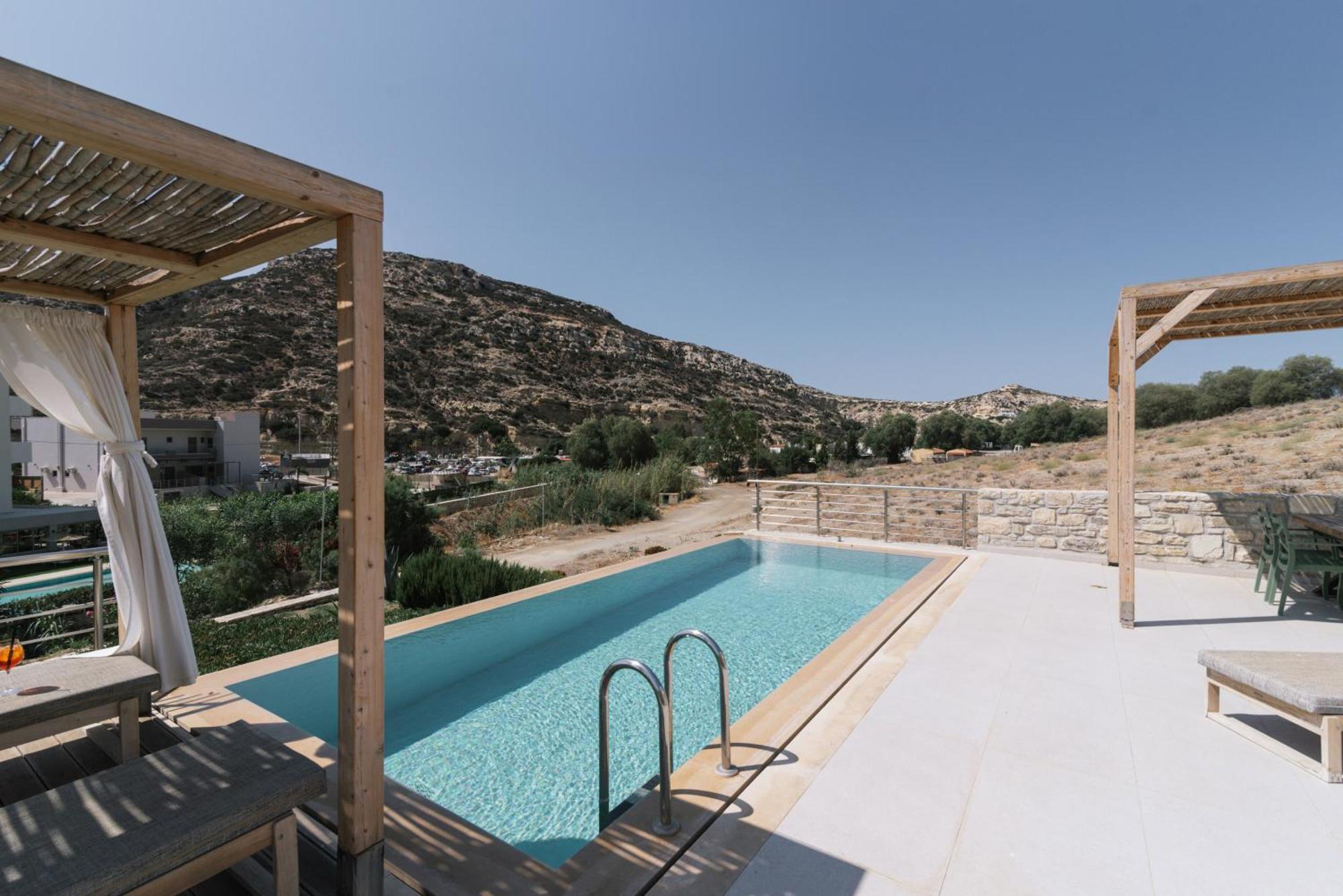Luxury Villas Ammos In Style Matala Extérieur photo
