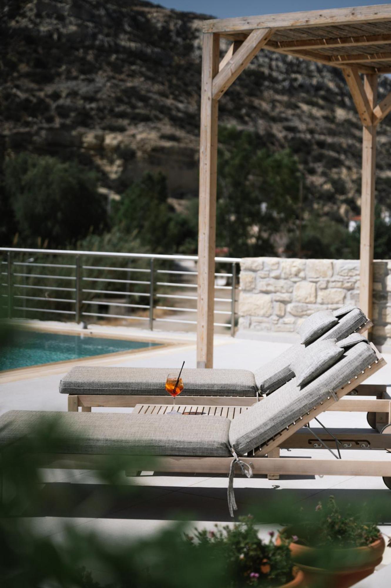 Luxury Villas Ammos In Style Matala Extérieur photo