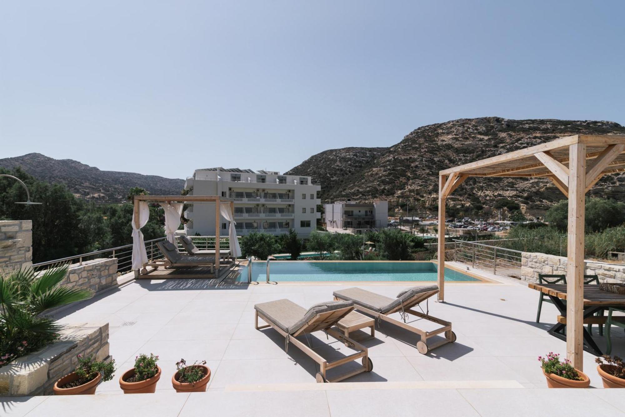 Luxury Villas Ammos In Style Matala Extérieur photo