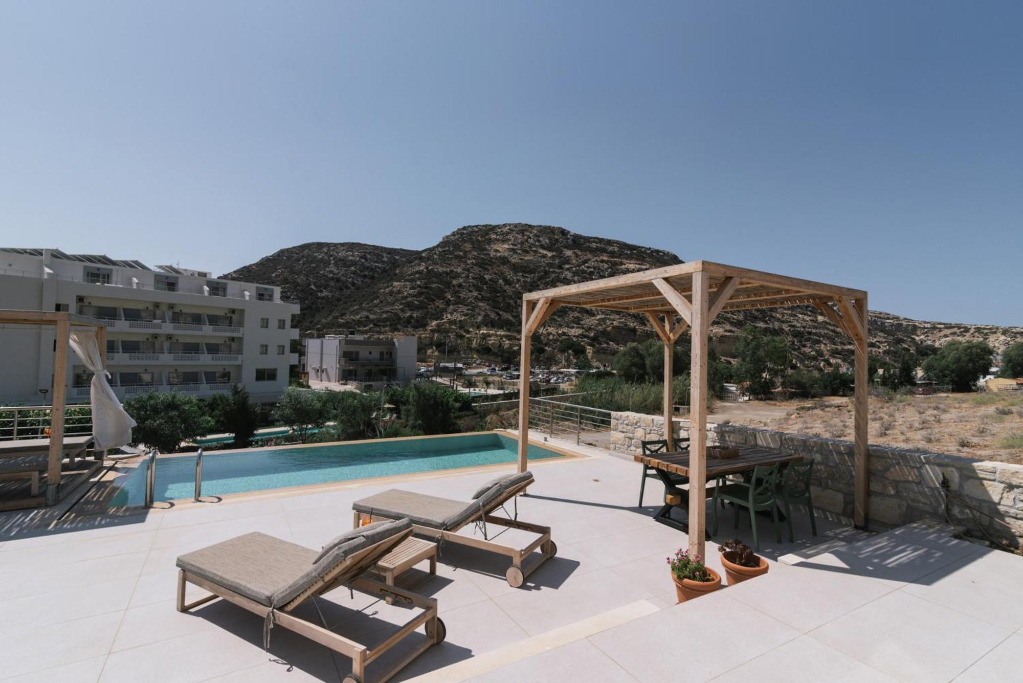 Luxury Villas Ammos In Style Matala Extérieur photo